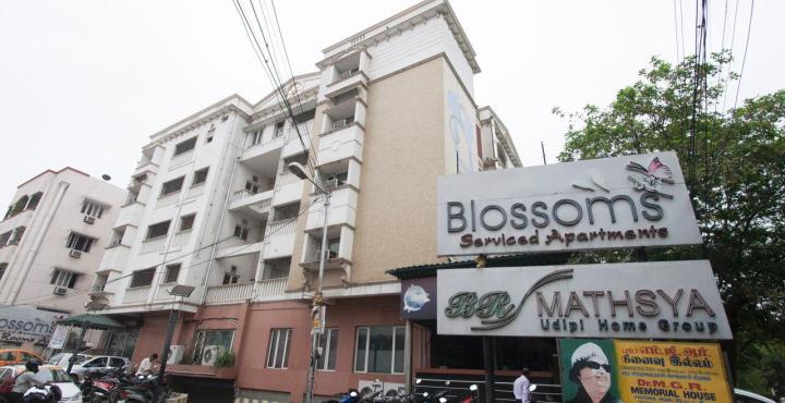 Capital O 66763 Blossoms Serviced Apartments Chennai Eksteriør billede